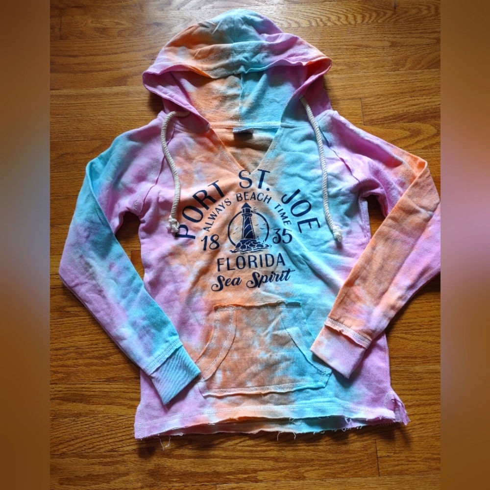 Port St. Joe Tie-Dye Women's Hoodie